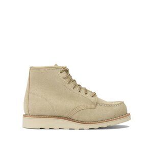 Red Wing Shoes 6'' Moc Toe 3328 Cream Abilen Lace-Up Ankle Boots US 8 Women